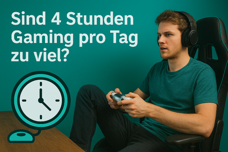 Sind 4 Stunden Gaming pro Tag zu viel?