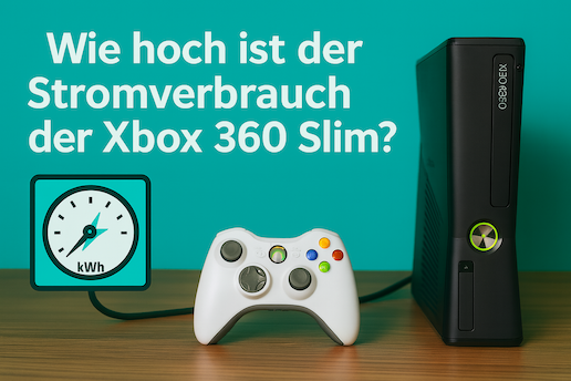Wie hoch ist der Stromverbrauch der Xbox 360 Slim?